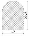 MZS 25010 - EPDM sponge profiles - Semi-circle, D-profiles MZS 25010 - EPDM sponge profiles - Semi-circle, D-profiles