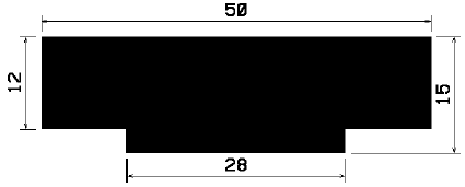 T 1311 - silicone rubber profiles - Cover and T-profiles T 1311 - silicone rubber profiles - Cover and T-profiles