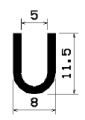 TU1- 0484 - rubber profiles - U shape profiles TU1- 0484 - rubber profiles - U shape profiles