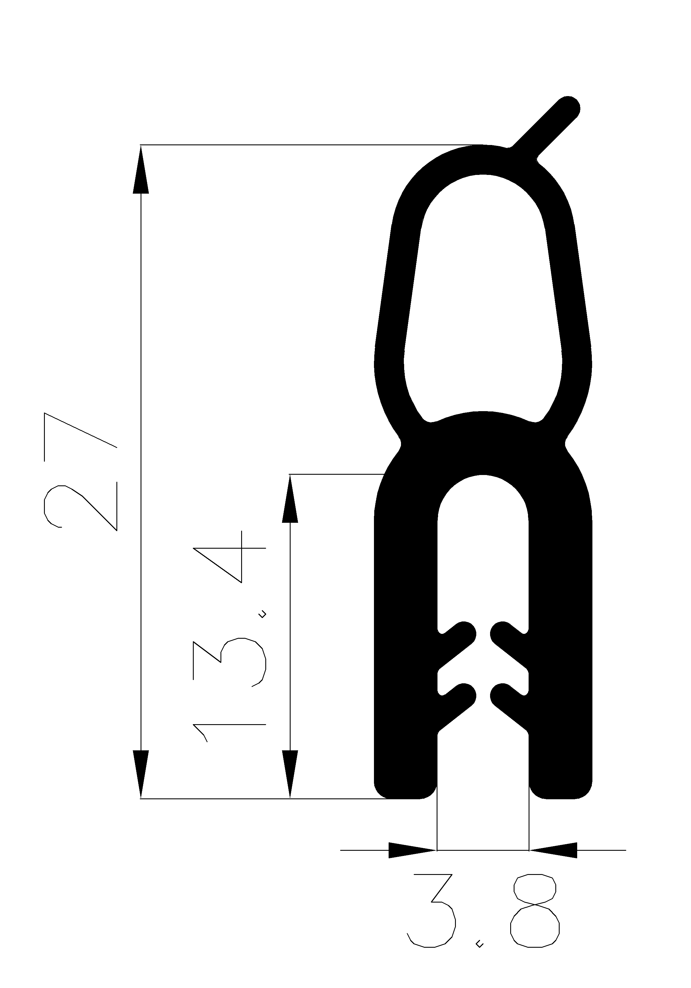 10210170KG - silicone rubber profiles - Door-frame profiles 10210170KG - silicone rubber profiles - Door-frame profiles