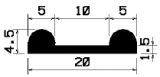 F 1313 - EPDM profiles - Layer and insulator profiles F 1313 - EPDM profiles - Layer and insulator profiles