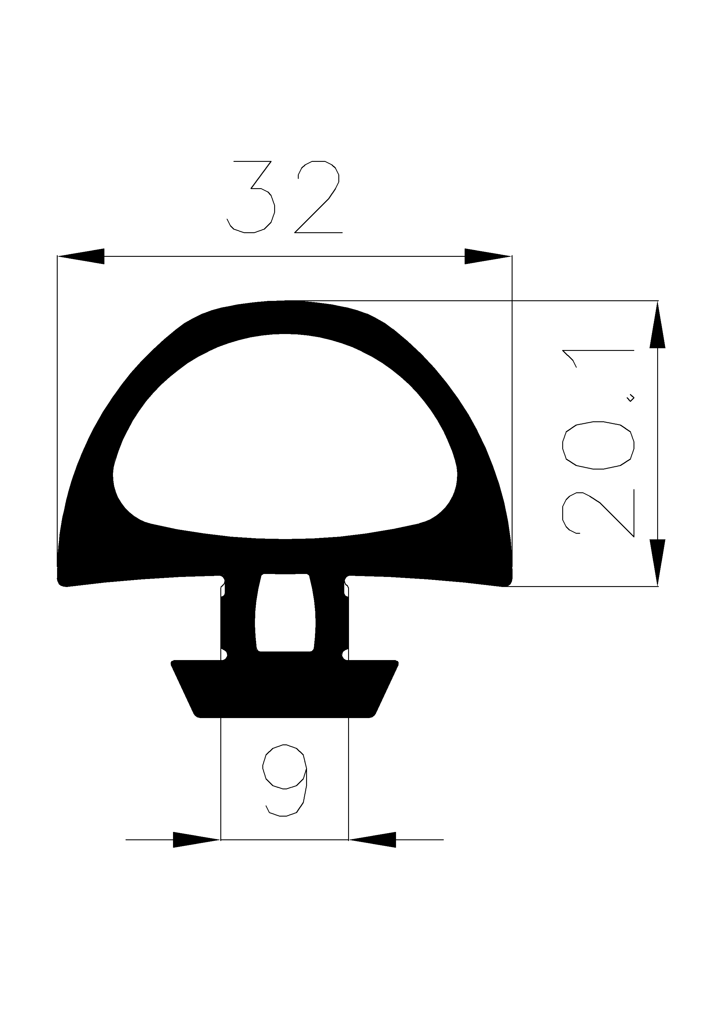 10850160KG - silicone rubber profiles - Door-frame profiles 10850160KG - silicone rubber profiles - Door-frame profiles
