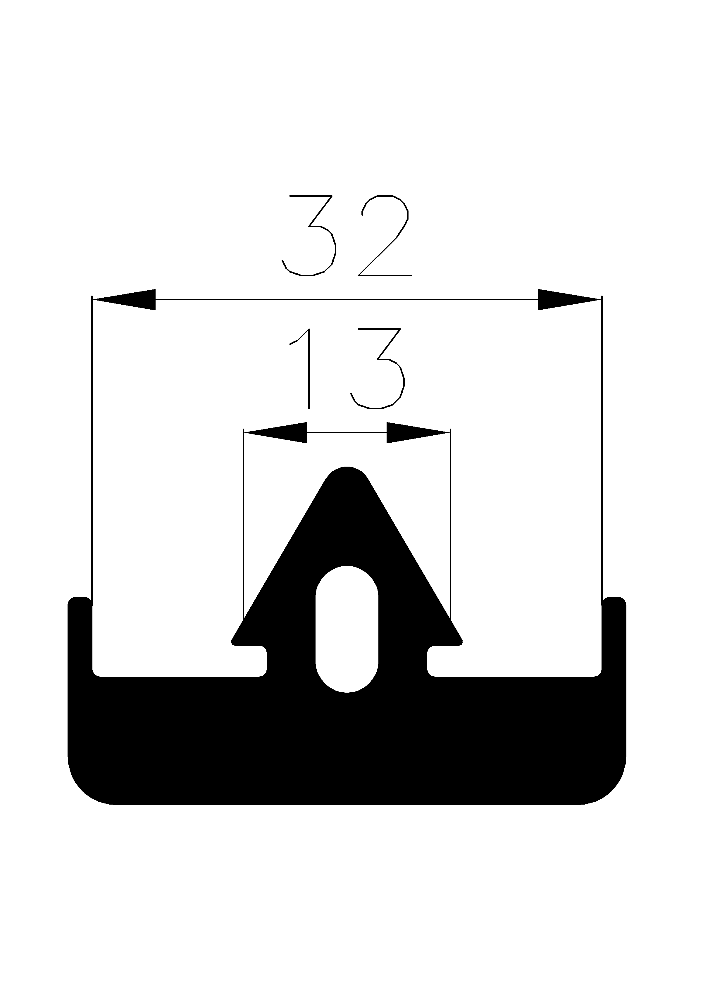 12580390KG - EPDM profiles - Spacer and bumper profiles 12580390KG - EPDM profiles - Spacer and bumper profiles