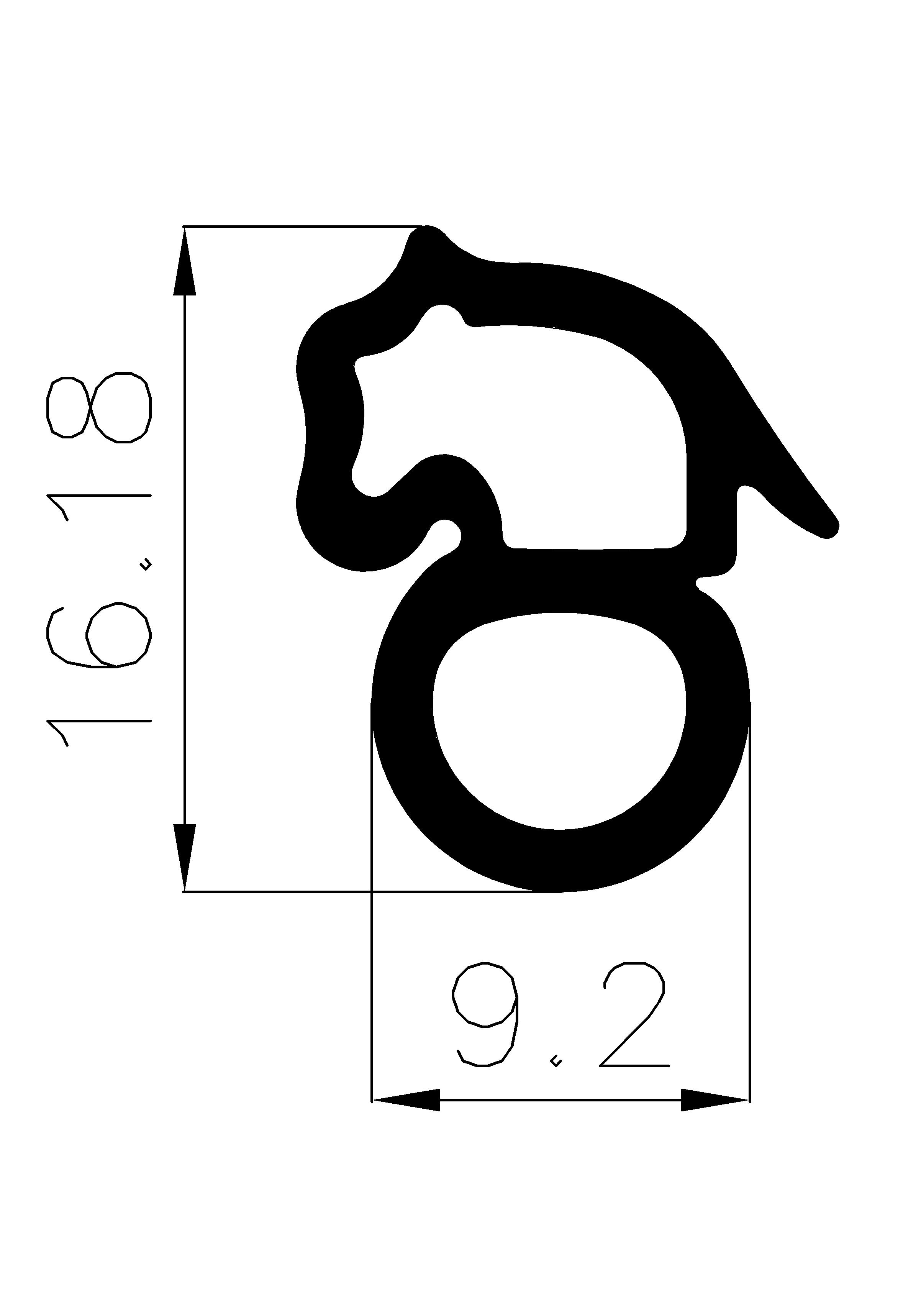 1310160KG - silicone rubber profiles - Door-frame profiles 1310160KG - silicone rubber profiles - Door-frame profiles