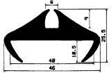 KL 1365 - stretcher EPDM profiles - Stabilizing and stretcher profiles KL 1365 - stretcher EPDM profiles - Stabilizing and stretcher profiles