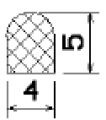 - MZS - G839 - EPDM rubber profiles - Semi-circle, D-profiles - MZS - G839 - EPDM rubber profiles - Semi-circle, D-profiles