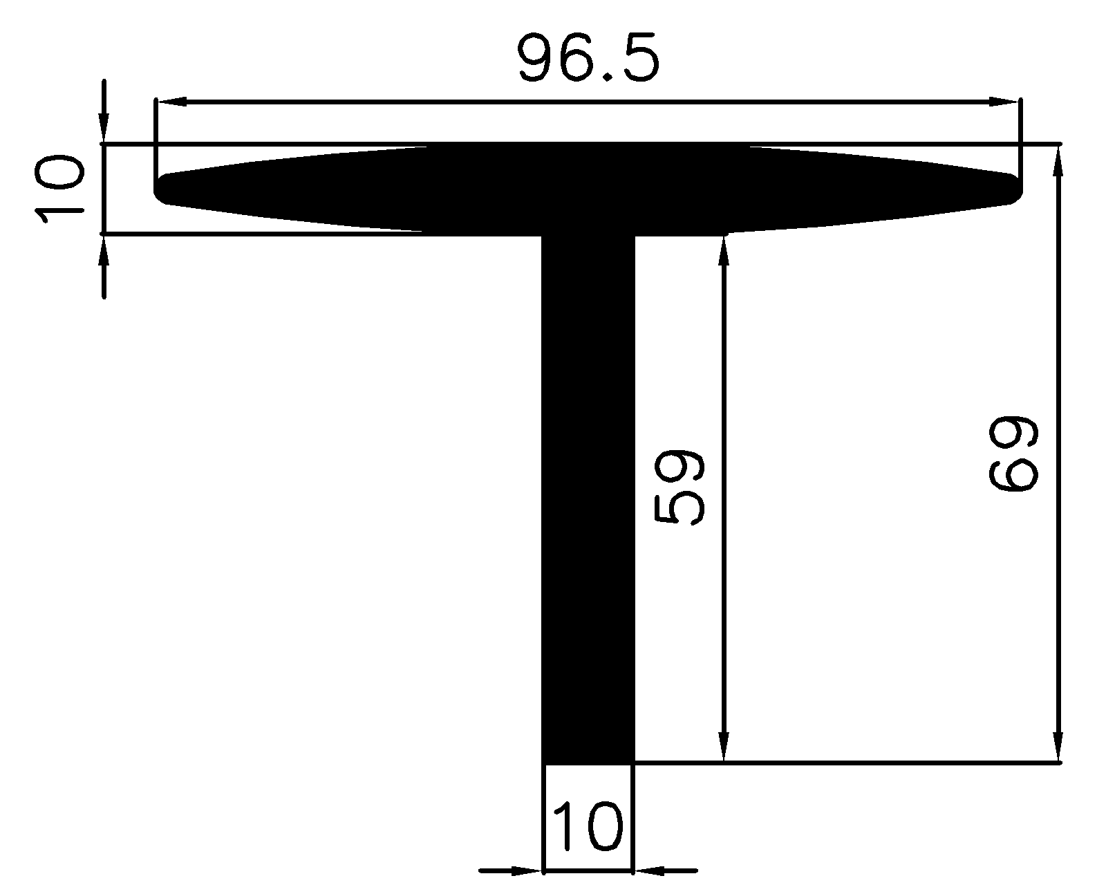 15030370KG - rubber profiles - Cover and T-profiles 15030370KG - rubber profiles - Cover and T-profiles