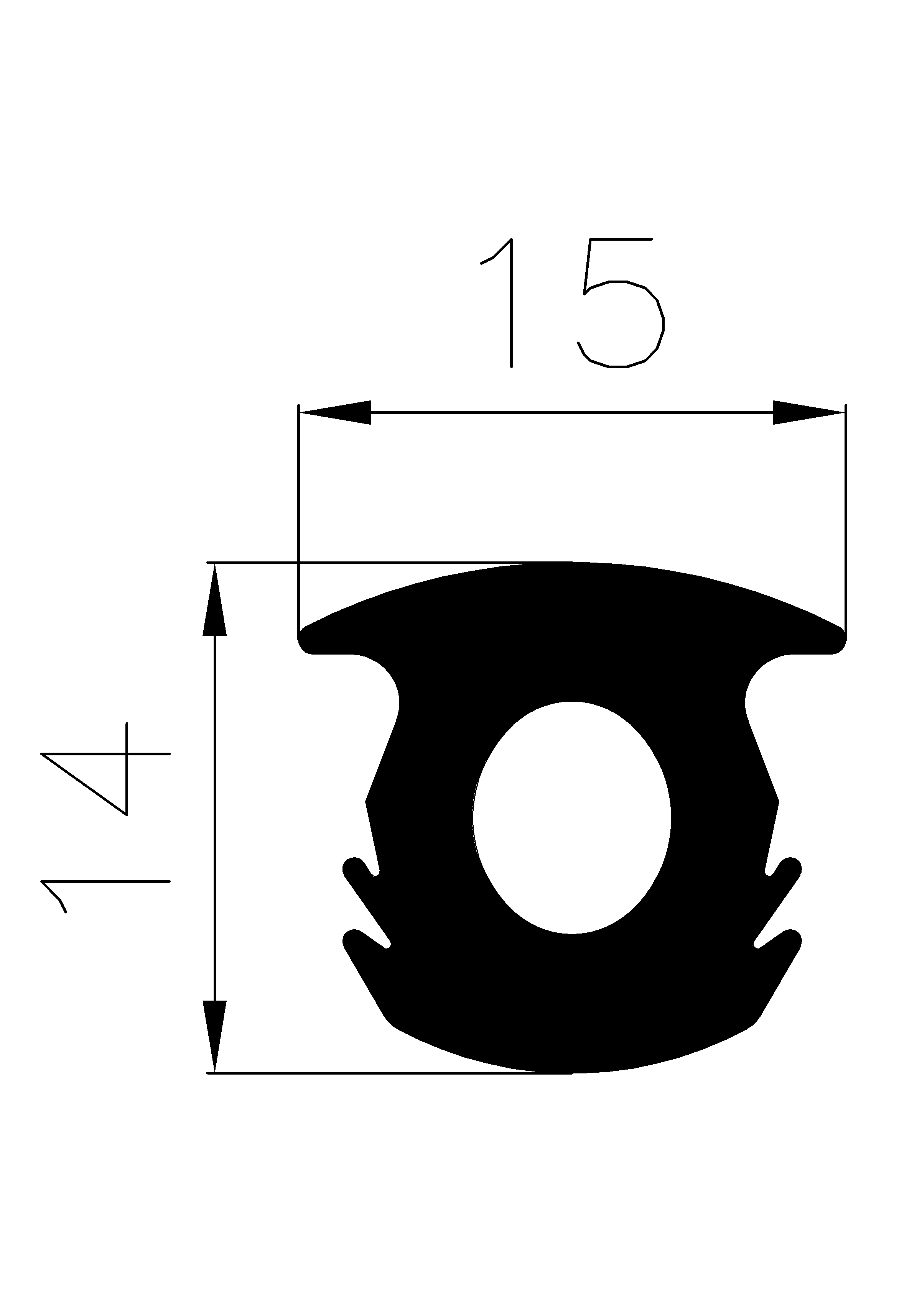 1510360KG - rubber profiles - Cover and T-profiles 1510360KG - rubber profiles - Cover and T-profiles