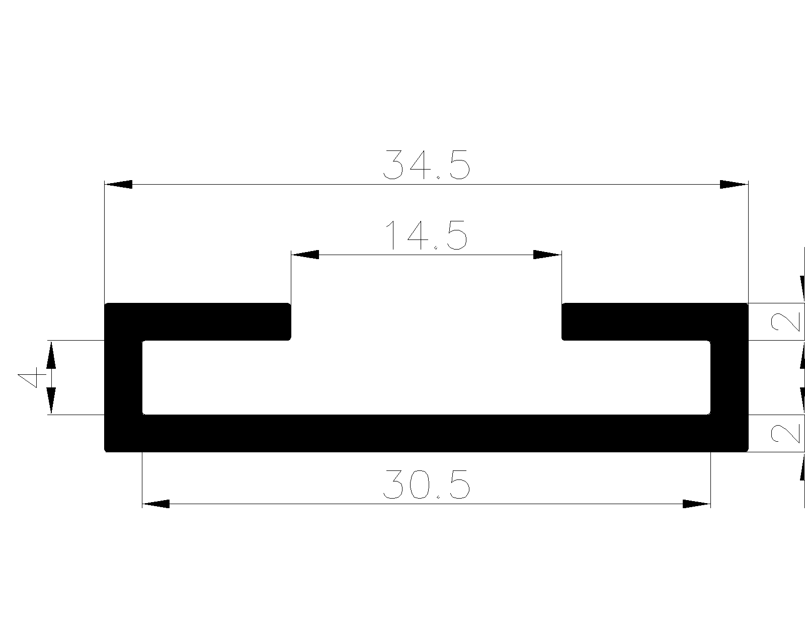 15310370KG - Clip profiles 15310370KG - Clip profiles
