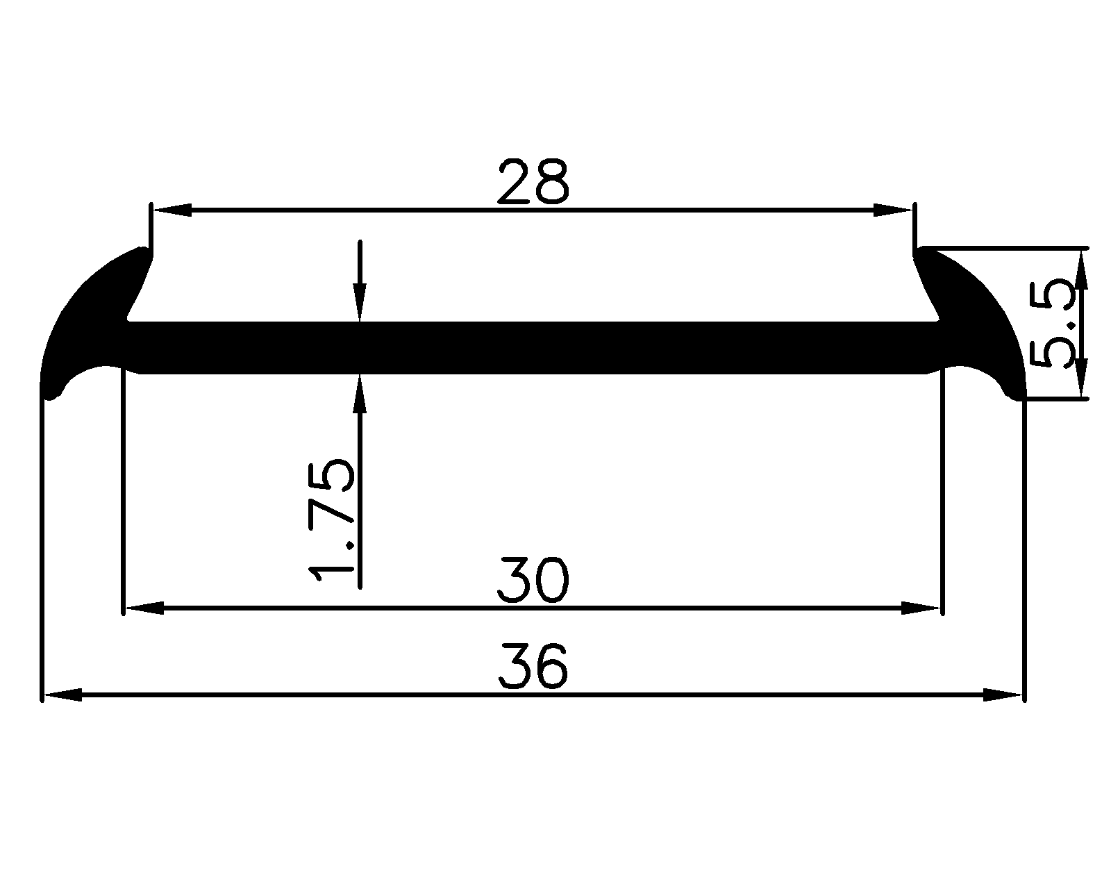 15770365KG - EPDM profiles - Layer and insulator profiles 15770365KG - EPDM profiles - Layer and insulator profiles