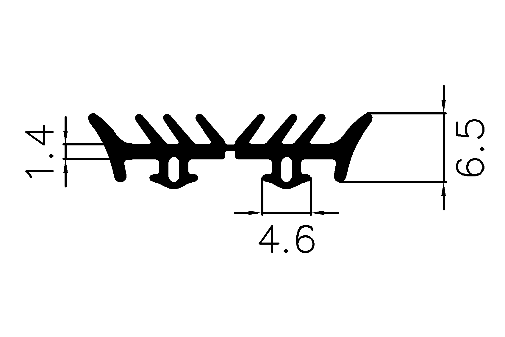 1680380KG - Glazing profiles 1680380KG - Glazing profiles
