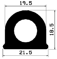 RT - 0558 - EPDM rubber profiles - Sliding door – finger-guard profiles RT - 0558 - EPDM rubber profiles - Sliding door – finger-guard profiles
