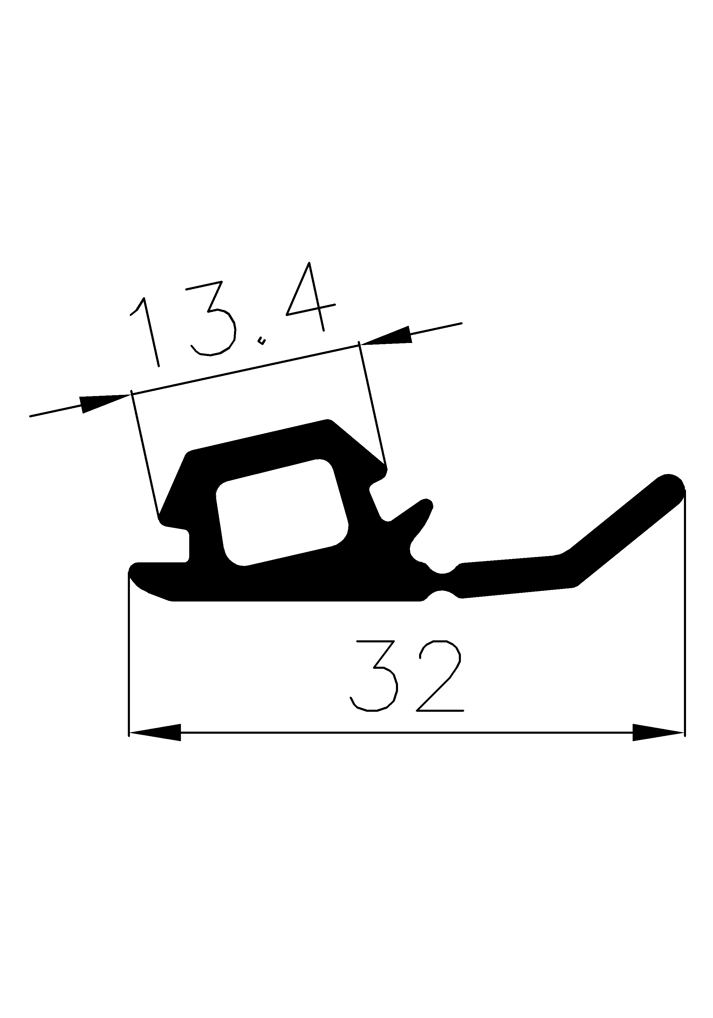 1850365KG - rubber profiles - Cover and T-profiles 1850365KG - rubber profiles - Cover and T-profiles