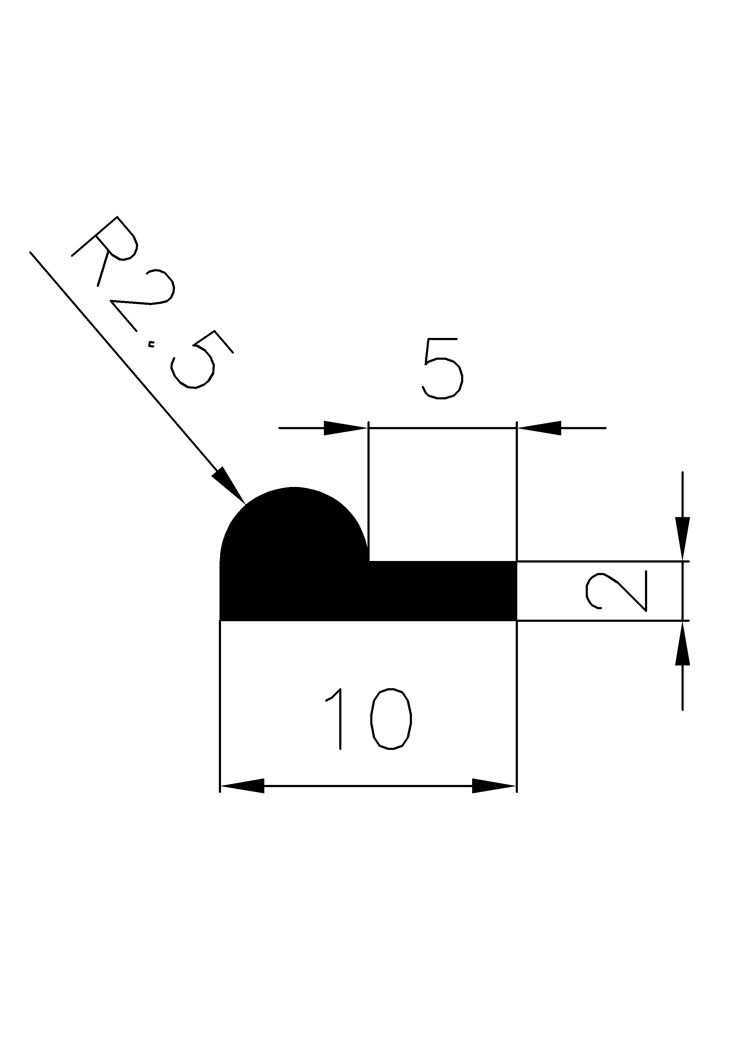 2990160KG - silicone profiles - Flag or 'P' profiles 2990160KG - silicone profiles - Flag or 'P' profiles