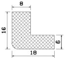 MZS 25352 - sponge profiles - Flag or 'P' profiles MZS 25352 - sponge profiles - Flag or 'P' profiles
