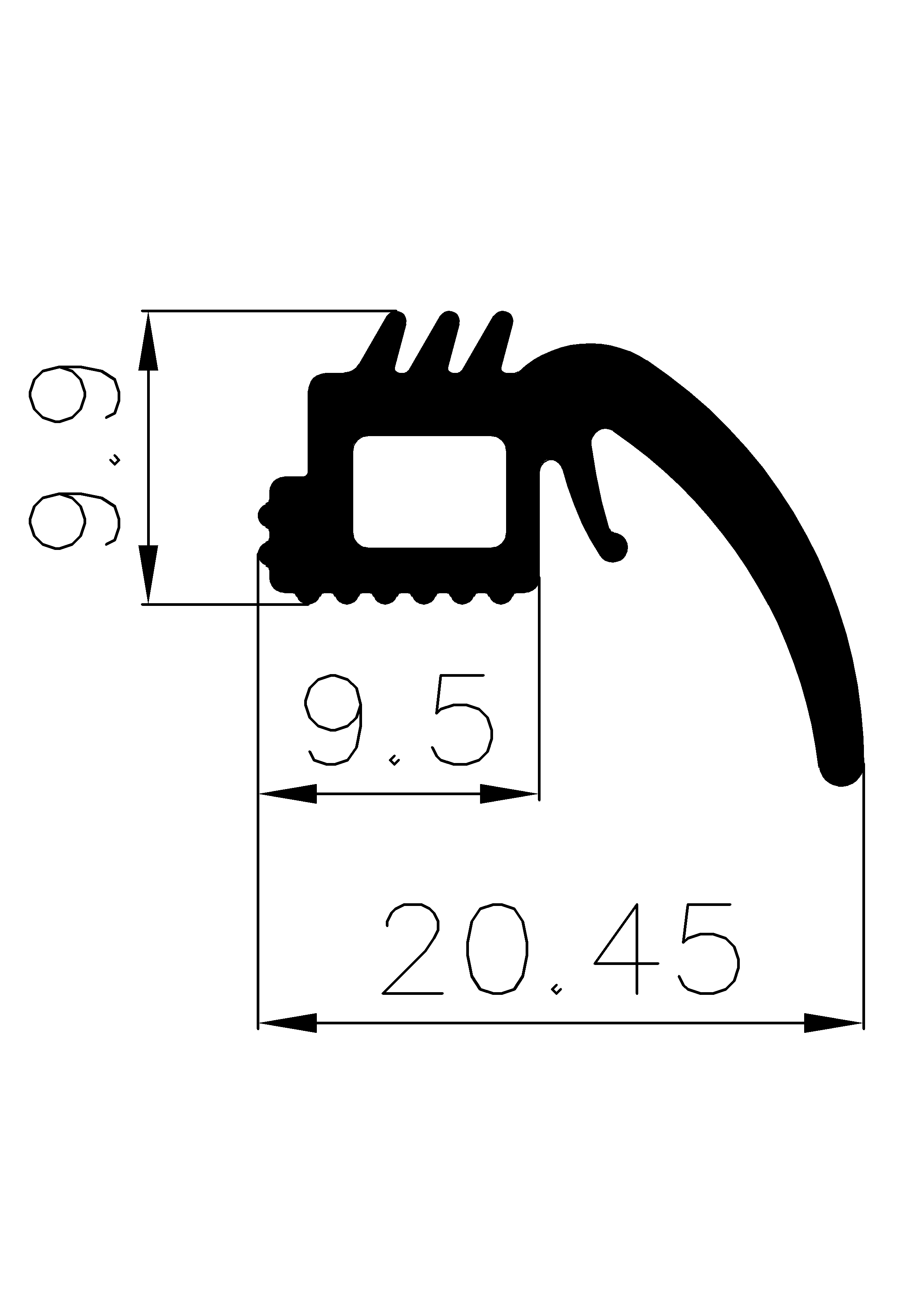 3020140KG - silicone rubber profiles - Door-frame profiles 3020140KG - silicone rubber profiles - Door-frame profiles