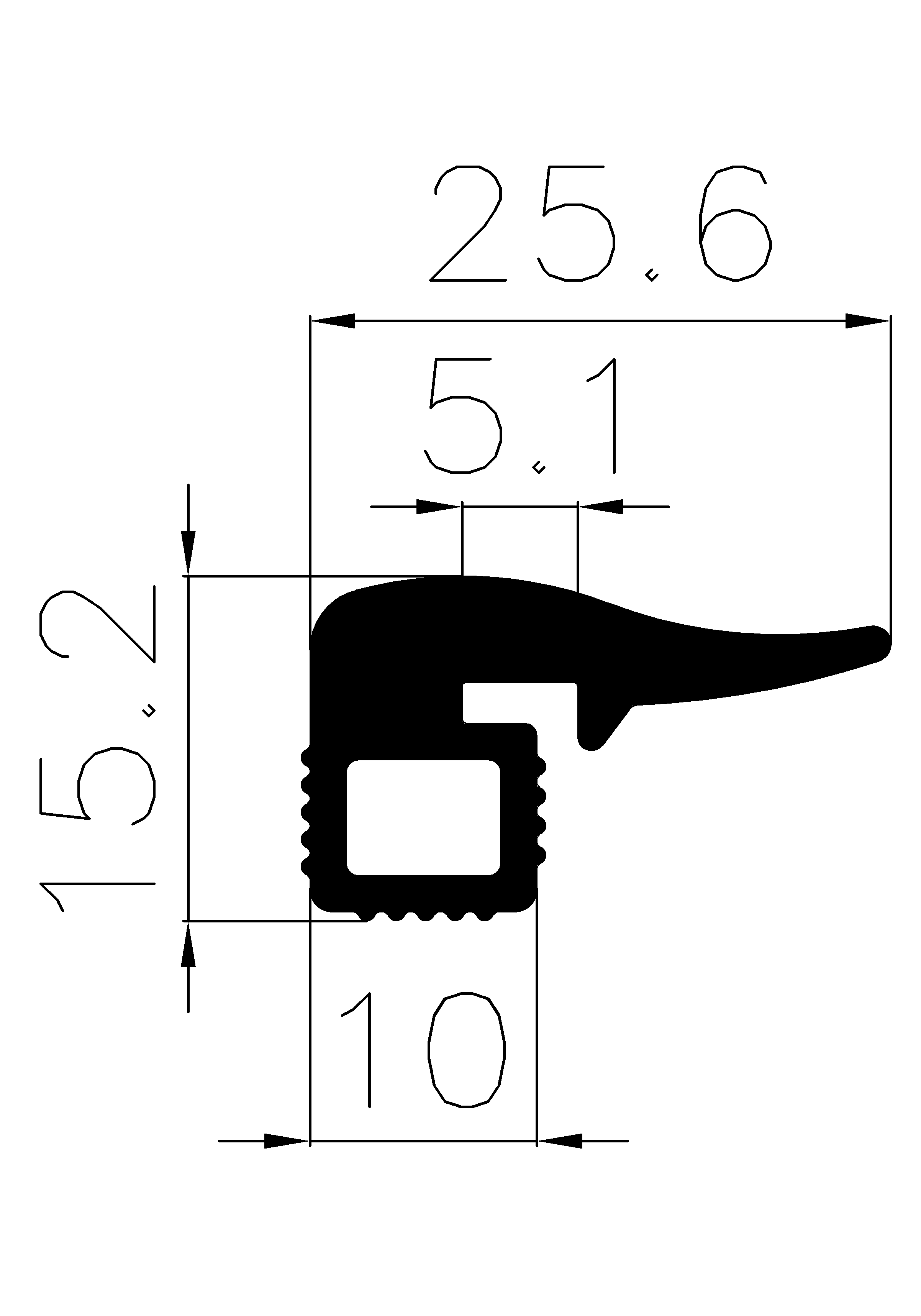 3100140KG - silicone rubber profiles - Door-frame profiles 3100140KG - silicone rubber profiles - Door-frame profiles
