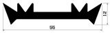 F 0916 - EPDM profiles - Layer and insulator profiles F 0916 - EPDM profiles - Layer and insulator profiles