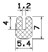 MZS 25265 - rubber profiles - U shape profiles MZS 25265 - rubber profiles - U shape profiles