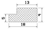 MZS 25276 - sponge rubber profiles - Angle shape profiles MZS 25276 - sponge rubber profiles - Angle shape profiles
