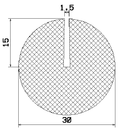 MZS 25277 - sponge profiles - U shape profiles MZS 25277 - sponge profiles - U shape profiles