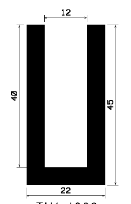 TU1- 1066 - rubber profiles - U shape profiles TU1- 1066 - rubber profiles - U shape profiles