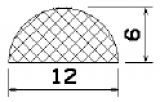 MZS 25317 - EPDM sponge profiles - Semi-circle, D-profiles MZS 25317 - EPDM sponge profiles - Semi-circle, D-profiles