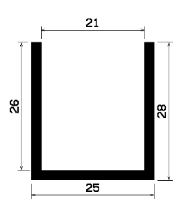 TU1- 1113 - rubber profiles - U shape profiles TU1- 1113 - rubber profiles - U shape profiles