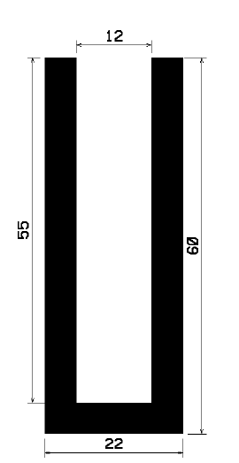 TU1- 1117 - rubber profiles - U shape profiles TU1- 1117 - rubber profiles - U shape profiles
