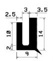 TU1- 1143 - rubber profiles - U shape profiles TU1- 1143 - rubber profiles - U shape profiles