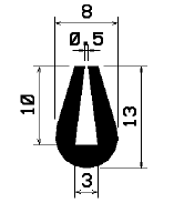 TU1- 1264 - rubber profiles - U shape profiles TU1- 1264 - rubber profiles - U shape profiles