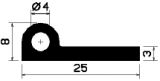 FN 1596 - silicone profiles - Flag or 'P' profiles FN 1596 - silicone profiles - Flag or 'P' profiles