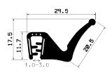 SD-0086 - with coextruded metal insert - Edge protection profiles SD-0086 - with coextruded metal insert - Edge protection profiles