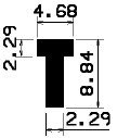 T 1647 - silicone rubber profiles - Cover and T-profiles T 1647 - silicone rubber profiles - Cover and T-profiles