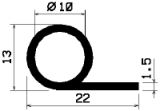 FN 1730 - silicone profiles - Flag or 'P' profiles FN 1730 - silicone profiles - Flag or 'P' profiles