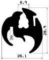 KL 1779 - stretcher EPDM profiles - Stabilizing and stretcher profiles KL 1779 - stretcher EPDM profiles - Stabilizing and stretcher profiles