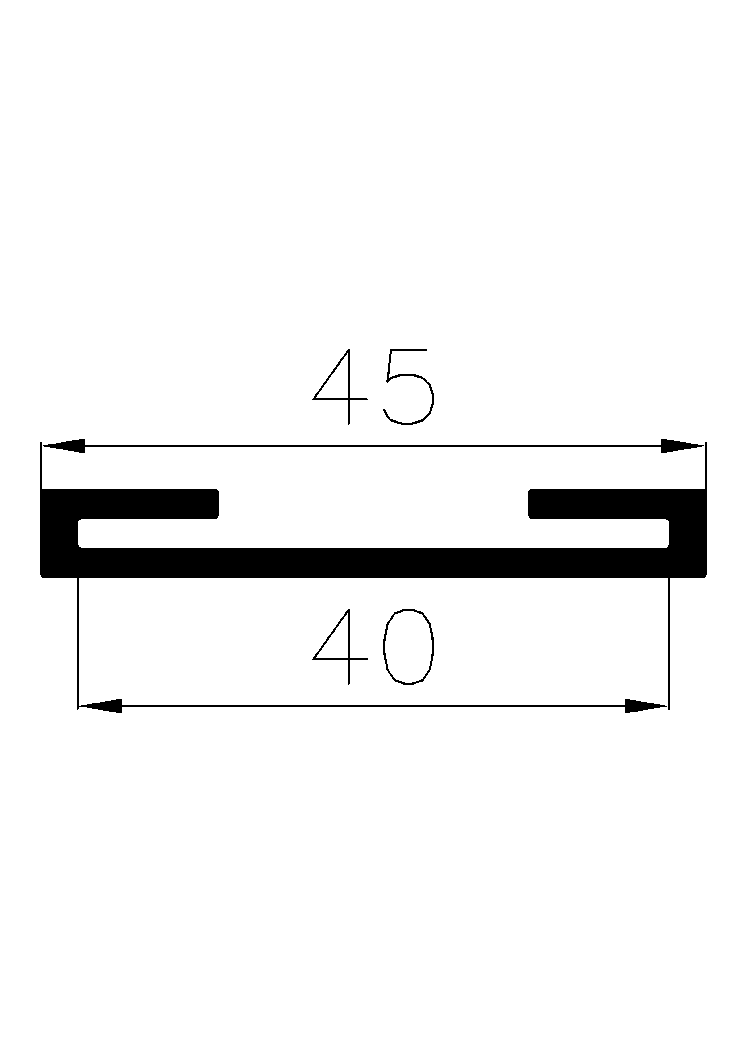 6100370KG - Clip profiles 6100370KG - Clip profiles