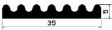 F 1923 - EPDM profiles - Layer and insulator profiles F 1923 - EPDM profiles - Layer and insulator profiles