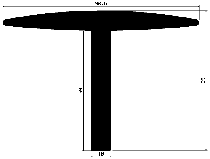KG15030370 - rubber profiles - Cover and T-profiles KG15030370 - rubber profiles - Cover and T-profiles