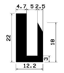 TU1- 2008 - rubber profiles - U shape profiles TU1- 2008 - rubber profiles - U shape profiles