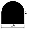 HR 2014 - silicone rubber profiles - Semi-circle, D-profiles HR 2014 - silicone rubber profiles - Semi-circle, D-profiles
