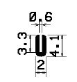 TU1- 2031 - rubber profiles - U shape profiles TU1- 2031 - rubber profiles - U shape profiles