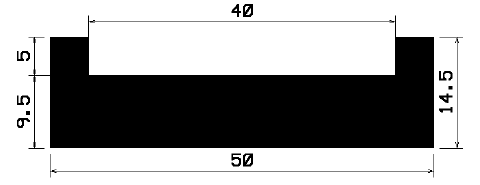 TU1- 2056 - rubber profiles - U shape profiles TU1- 2056 - rubber profiles - U shape profiles