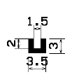 TU1- 2451 - silicone profiles - U shape profiles TU1- 2451 - silicone profiles - U shape profiles