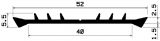 F 2458 - EPDM profiles - Layer and insulator profiles F 2458 - EPDM profiles - Layer and insulator profiles