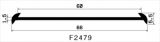 F 2479 - EPDM profiles - Layer and insulator profiles F 2479 - EPDM profiles - Layer and insulator profiles