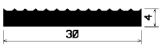 F 2171 - EPDM profiles - Layer and insulator profiles F 2171 - EPDM profiles - Layer and insulator profiles