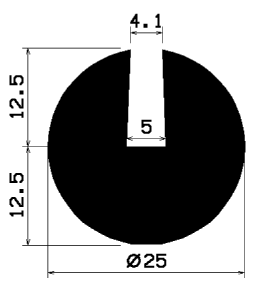 TU1- 2415 - rubber profiles - U shape profiles TU1- 2415 - rubber profiles - U shape profiles