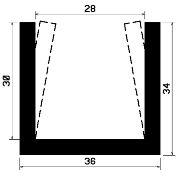 TU1- 2448 - rubber profiles - U shape profiles TU1- 2448 - rubber profiles - U shape profiles