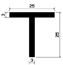 T 1674 - rubber profiles - Cover and T-profiles T 1674 - rubber profiles - Cover and T-profiles